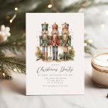 Invitation Fête de Noël des Noirs vintages<br><div class="desc">Invitation tous vos amis et votre famille à votre fête de Noël avec cette vintage invitation de casse-noix!</div>