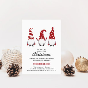 Invitation Fête de Noël des Trois Gnomes