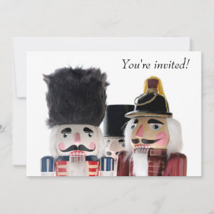 Invitation Fête de Noël des trois noix de cou