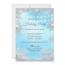 Fête de Noël d'hiver en argent bleu