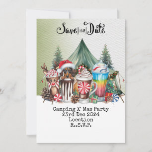 Invitation Fête de Noël du camping