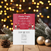 Fête de Noël en rouge et blanc