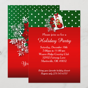 Invitation Fête de Noël Ours