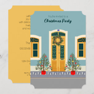 Invitation Fête de Noël portugais