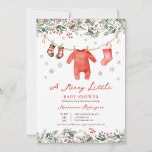 Fête de Noël pour Bébé Merry Little