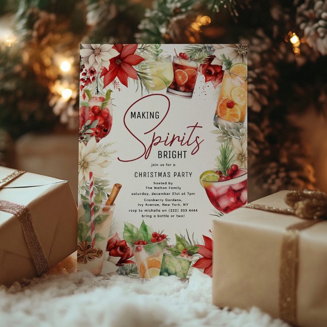 Invitation Fête de Noël pour Éclairer les Esprits (Créateur téléchargé)