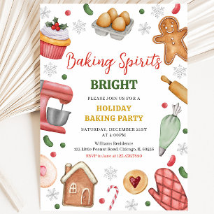 Invitation Fête de Noël pour illuminer les esprits