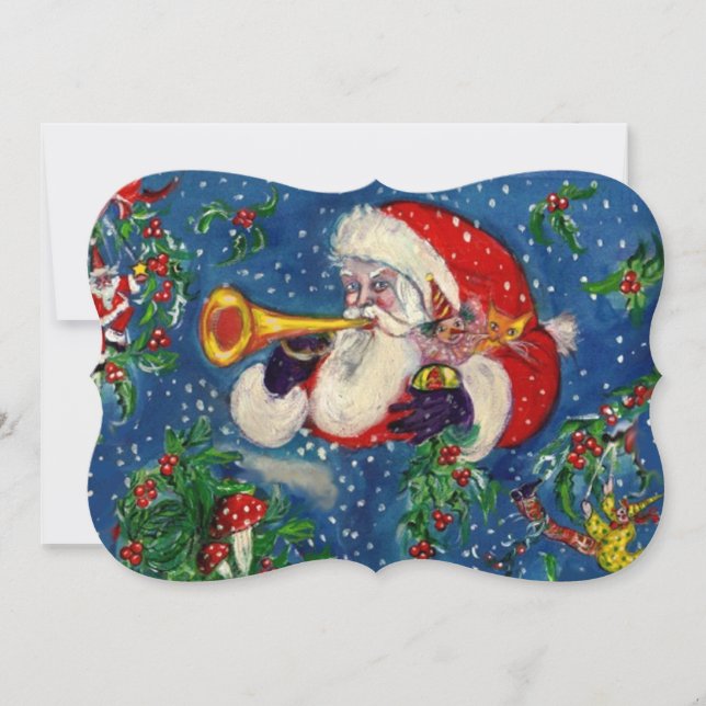 INVITATION FÊTE DE NUIT DE NOËL (Devant)