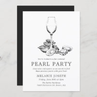 Fête de Pearl Répétition Fête Style Minimaliste