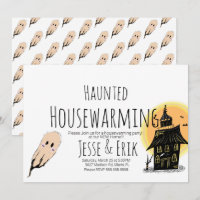 Fête de pendaison de crémaillère moderne avec dood