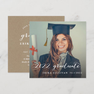 Invitation Fête de photographie pour les diplômes de Script 2