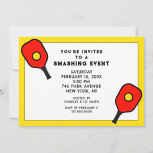 Invitation Fête de pickleball
