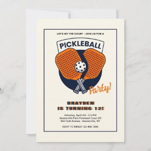 Invitation Fête de pickleball