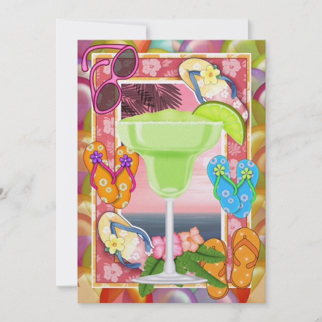 Invitation Fête de plage - SRF (Devant)