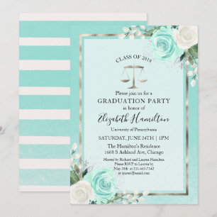 Invitation Fête de remise de diplômes de faculté de droit Fle