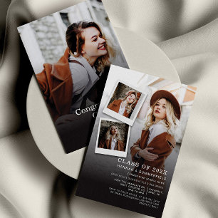Invitation Fête de remise des diplômes 2023 4 Photos Moderne 