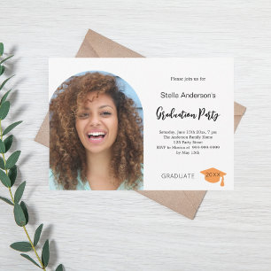 Invitation Fête de remise des diplômes de l'arc photographiqu