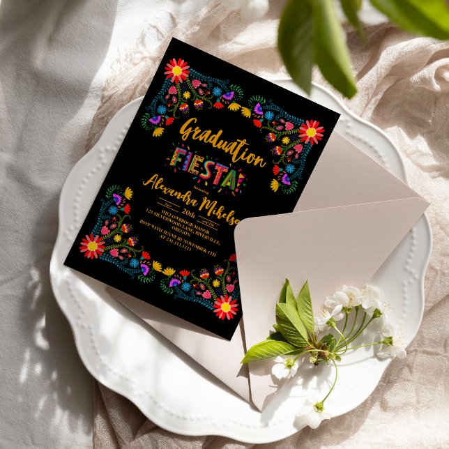 Invitation Fête de remise des diplômes, mexicaine (Créateur téléchargé)