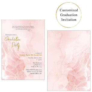 Invitation Fête de remise des diplômes Orthodoxes 2026 Pink G