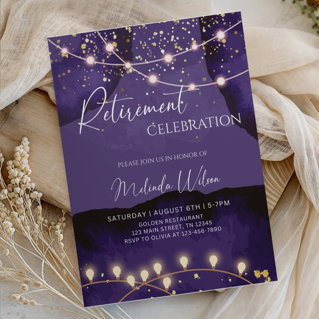Invitation Fête de retraite de Noël (Créateur téléchargé)