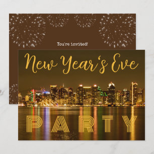 Invitation Fête de San Diego NYE