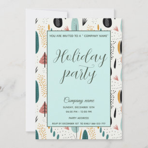 Invitation Fête de société minimaliste moderne