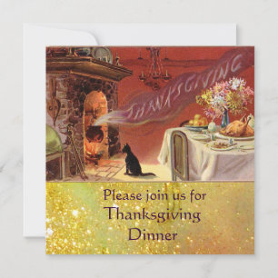 Invitation Fête de Thanksgiving