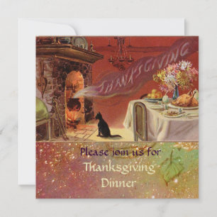 Invitation Fête de Thanksgiving