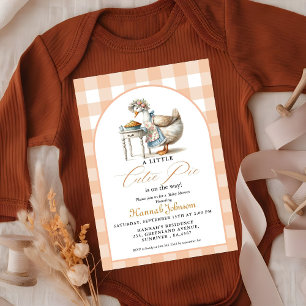 Invitation Fête de Thanksgiving pour un Petit Bohème Chéri