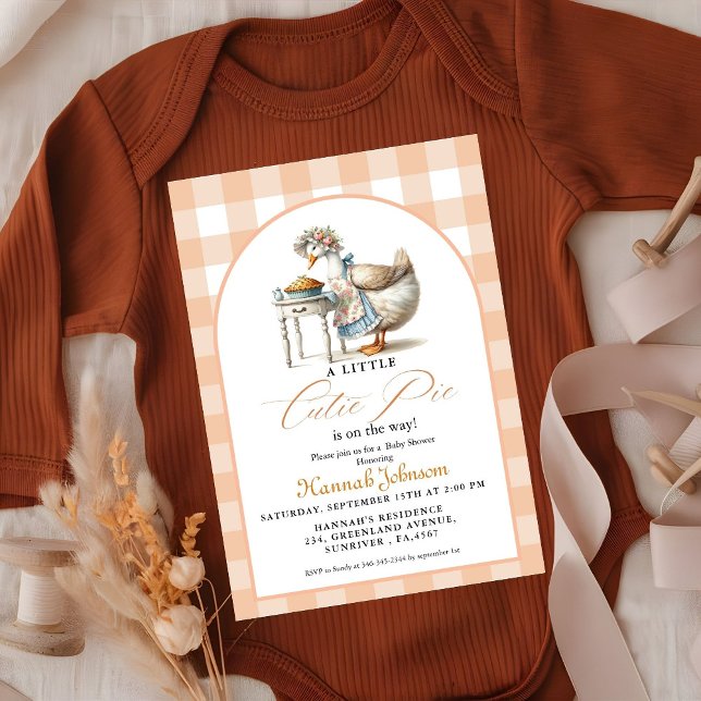 Invitation Fête de Thanksgiving pour un Petit Bohème Chéri (Créateur téléchargé)