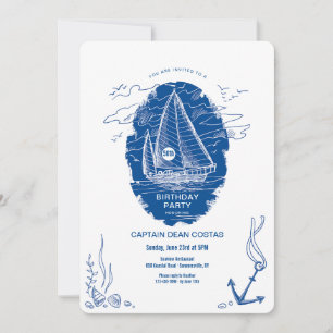 Invitation Fête de voile