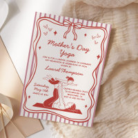 Fête de yoga pour la fête des mères Coquette Rose