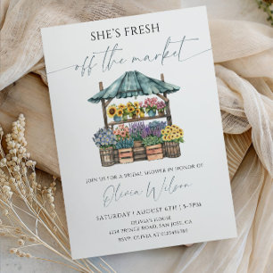 Invitation Fête d'enterrement de vie de jeune fille « Elle es