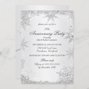 Invitations Faire Part Cartes Mariage Anniversaire 25 Ans Zazzle Fr