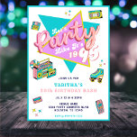 Invitation Fête des années 90 Comme c'est 1995 30e fête d'ann<br><div class="desc">90s retro,  fête comme c'est 1995 30e anniversaire invitation. Idéal pour les personnes nées dans les années 1990.</div>