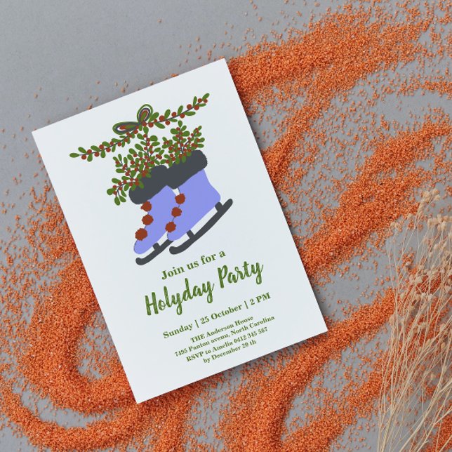 Invitation Fête des fêtes de Noël (Créateur téléchargé)