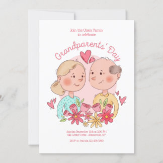 Invitation Fête des grands-parents