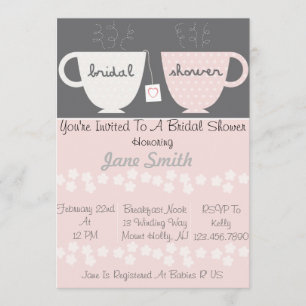 Invitation Fête des mariées