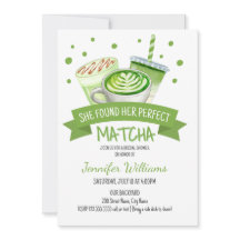 Fête des mariées à thème Matcha