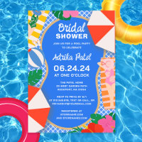 Fête des mariées Boho de la Piscine Tropicale