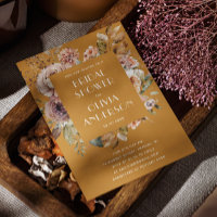 Fête des mariées Brown de moutarde | Elegant Boho