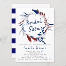 Fête des mariées dans une couronne florale bleu lu