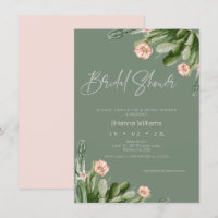 Fête des mariées de calligraphie Cactus à fleur de