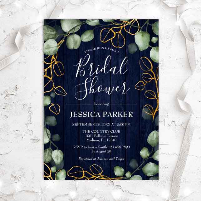 Invitation Fête des mariées de la marine des torches d'Eucaly (Créateur téléchargé)