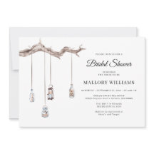 Fête des mariées de lanternes à pendage rustique