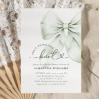 Fête des mariées de noeud à vis verte