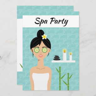 Invitation Fête des mariées du jour Spa de l'Illustration spa