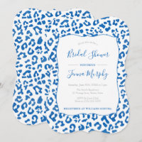 Fête des mariées Empreinte de léopard Preppy Chic 
