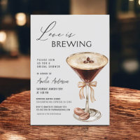 Fête des mariées Espresso Martini L'amour brasse
