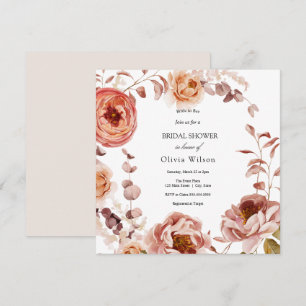 Invitation Fête des mariées Fleur sauvage de la mariée à Bee 